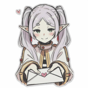 Love Letter Sticker Sousou no Frieren