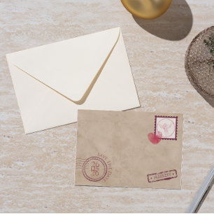 Love Letter Wedding Invitation