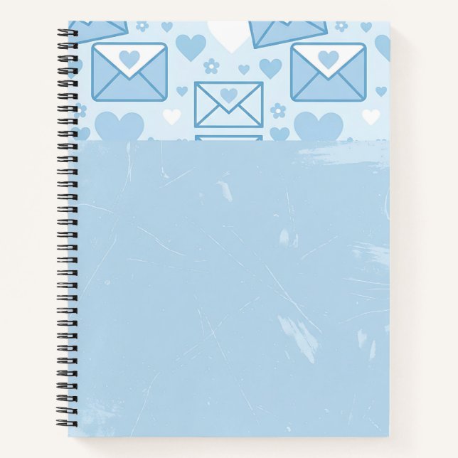 Love Letters Border Notebook (Front)