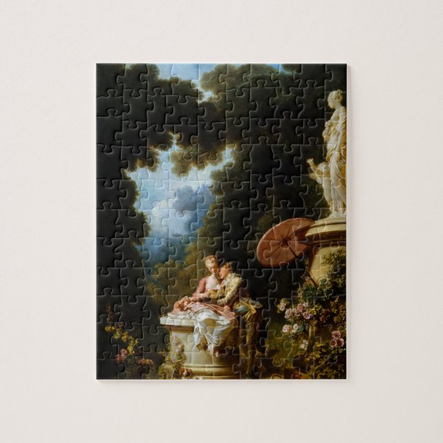 Love Letters by Jean Honore Fragonard Jigsaw Puzzle (Vertical)