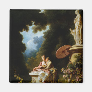 Love Letters by Jean Honore Fragonard Magnet