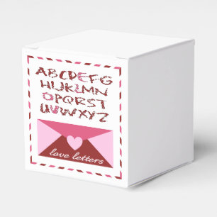 Love Letters Favour Box