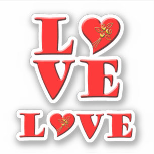 Love Letters 'L O V E' Scrap Book