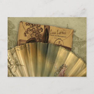 Love Letters Valentine Holiday Postcard