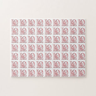 Love Letters With Hearts by Shirley Taylor Jigsaw Puzzle