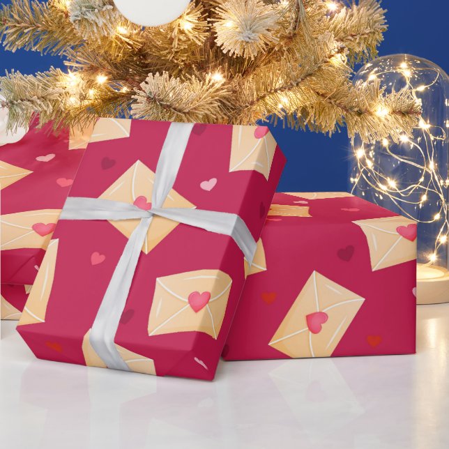 Love Letters Wrapping Paper (Holidays)