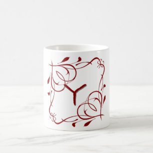 Love Letters "Y" Coffee Mug