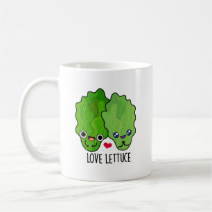 Love Lettuce Funny Veggie Pun Coffee Mug