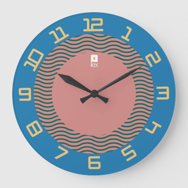 LOVE LEX REDREEN BY MASANSER LARGE CLOCK (Front)