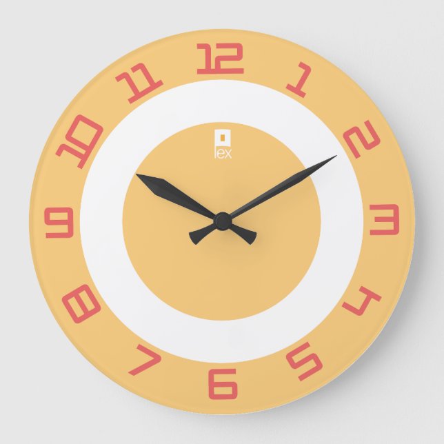 LOVE LEX REDREEN BY MASANSER LARGE CLOCK (Front)