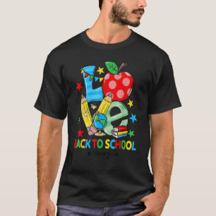 Love Library Life Apples Back To School Teacher T-Shirt