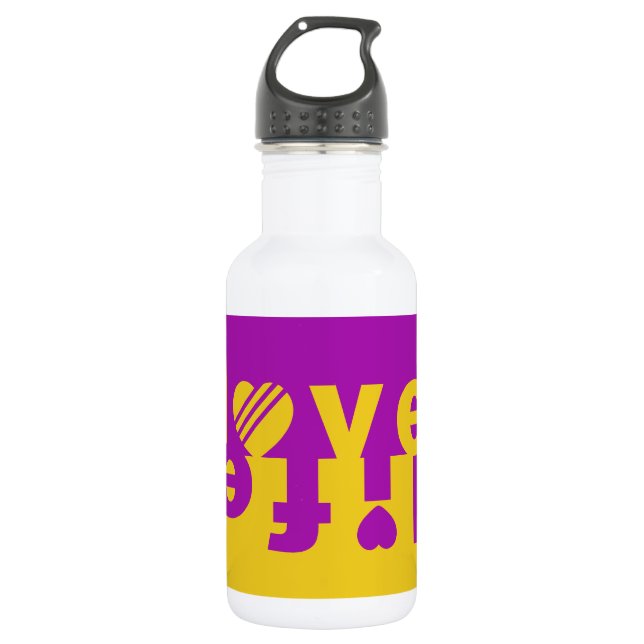 LOVE LIFE 532 ML WATER BOTTLE (Front)