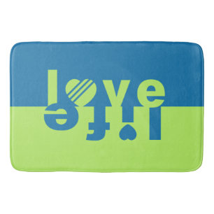 Love / Life bath mats