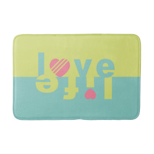 Love / Life bath mats