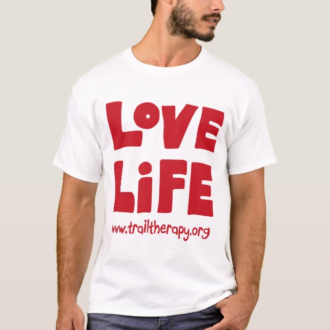 Love Life (Big) Cotton T-Shirt (Front)