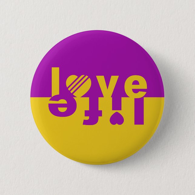 LOVE LIFE buttons (Front)