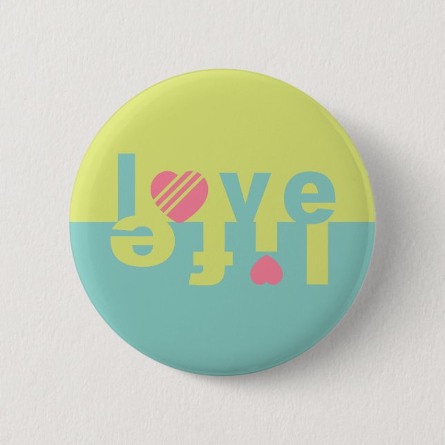 LOVE LIFE buttons (Front)