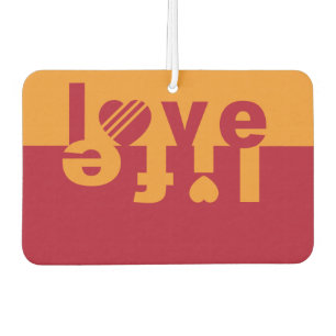 Love / Life  car air freshner Car Air Freshener