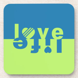 LOVE LIFE coasters