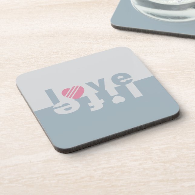 LOVE LIFE coasters (Left Side)