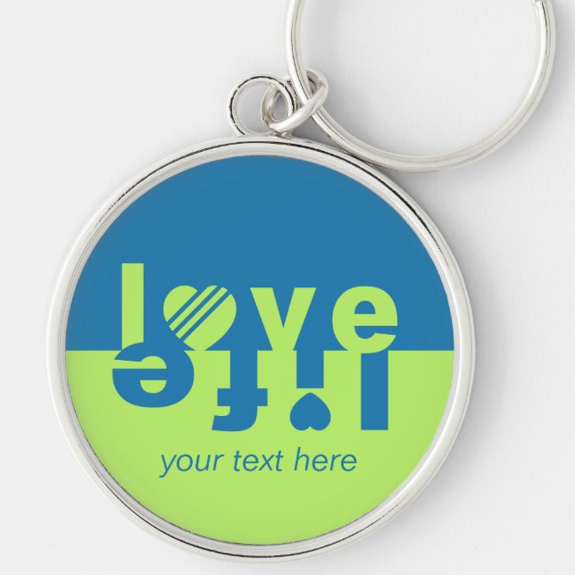 LOVE LIFE custom key chain (Front)