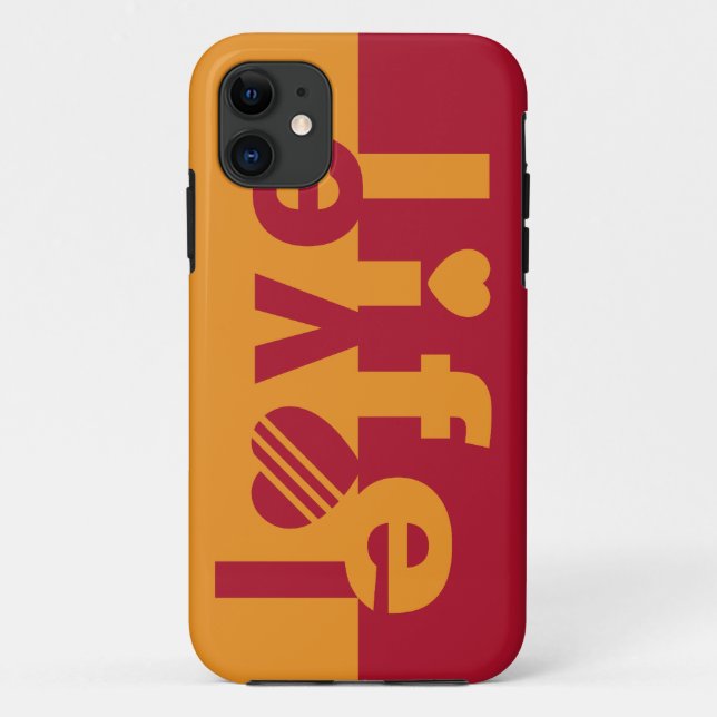 LOVE LIFE iPhone cases (Back)