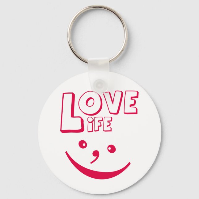 Love life key ring (Front)