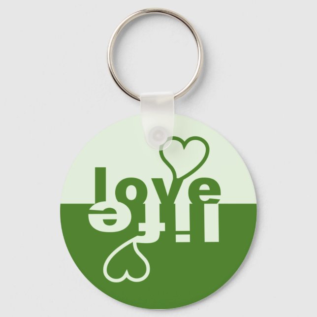 Love Life keychain (Front)