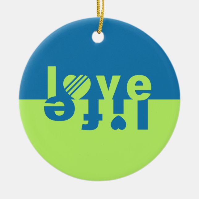 LOVE LIFE ornaments (Front)