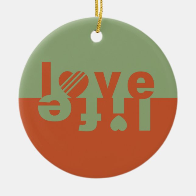 LOVE LIFE ornaments (Front)