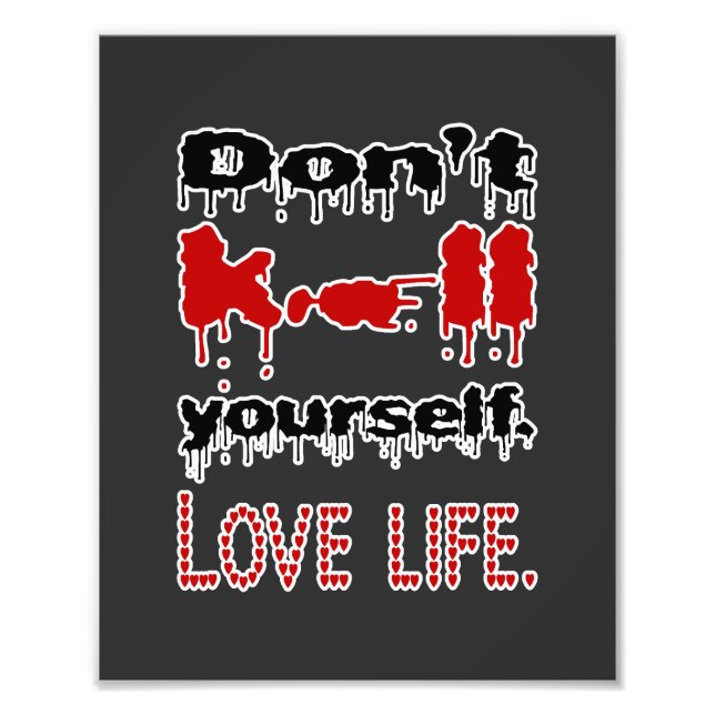 Love Life Photo Print (Front)