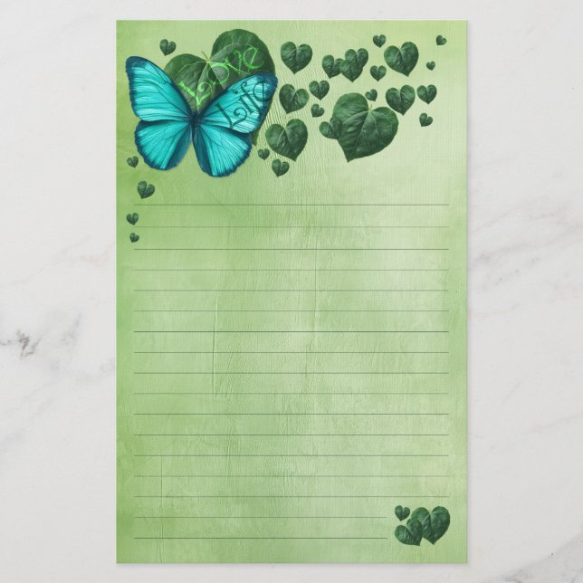 Love life stationery (Front)