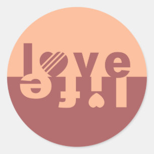 LOVE LIFE stickers