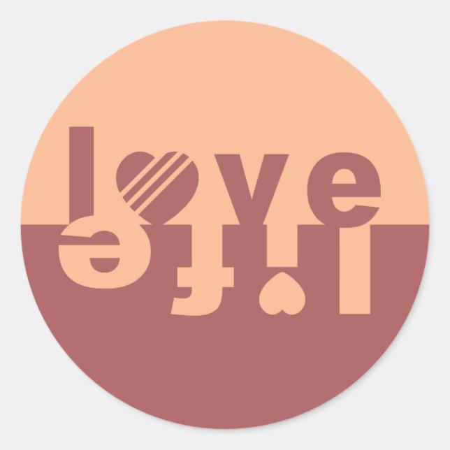 LOVE LIFE stickers (Front)