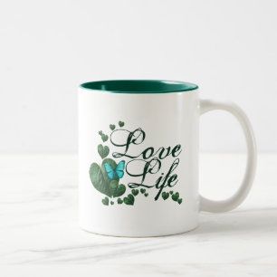 Love life Two-Tone coffee mug