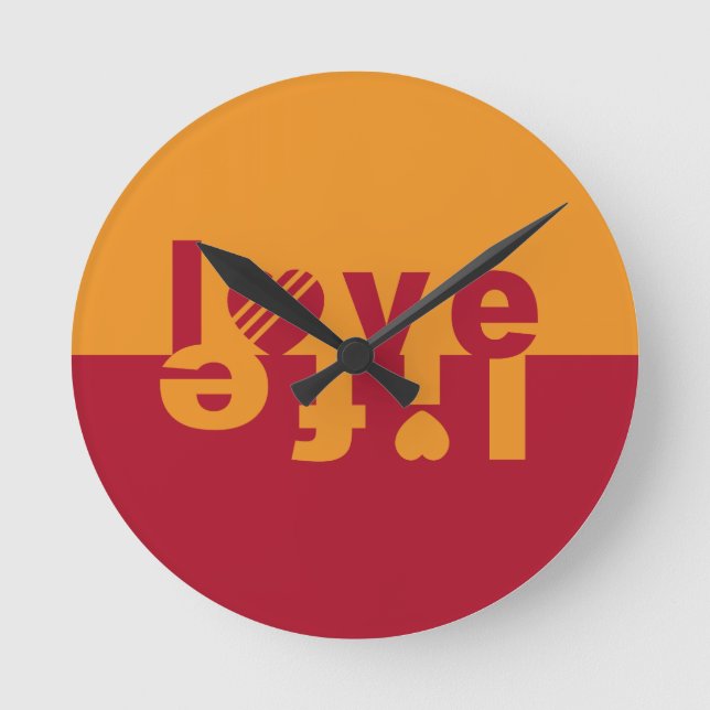 LOVE LIFE wall clocks (Front)