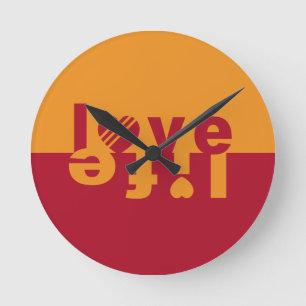 LOVE LIFE wall clocks
