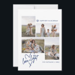 Love & Light Heart Hanukkah 4 Photo Card<br><div class="desc">Celebrate the Festival of Lights in a warm, modern way with this customisable Hanukkah photo card – perfect for sharing love, light, and joy with those who matter most. Designed with simplicity and elegance, this card features a heartfelt “Love and Light” message in a hand-lettered script, framed inside a charming...</div>