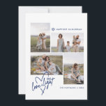 Love & Light Heart Hanukkah 4 Photo Card<br><div class="desc">Celebrate the Festival of Lights in a warm, modern way with this customisable Hanukkah photo card – perfect for sharing love, light, and joy with those who matter most. Designed with simplicity and elegance, this card features a heartfelt “Love and Light” message in a hand-lettered script, framed inside a charming...</div>