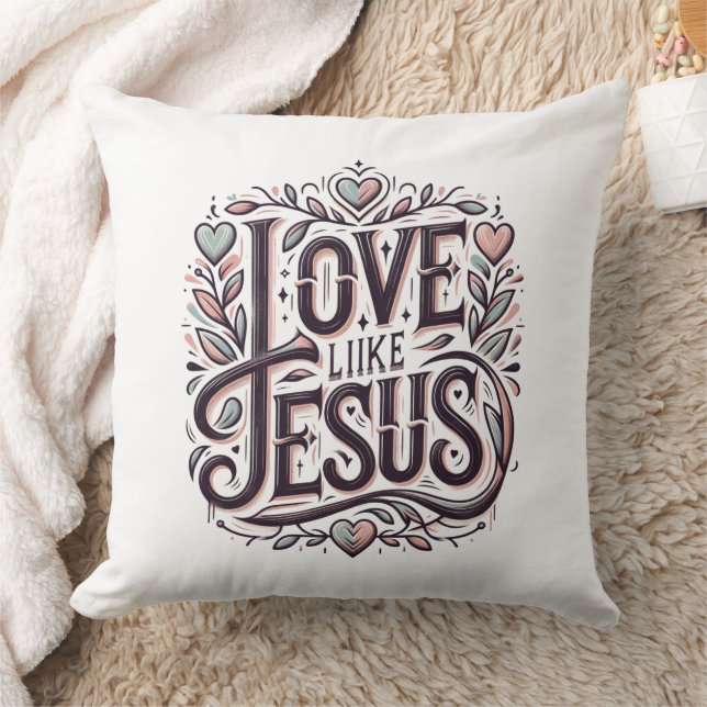 Love Like Jesus Cushion (Blanket)
