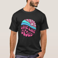 Love Like Jesus Daisy Sunset Religious God Christi