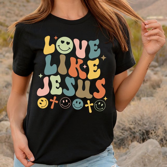 Love Like Jesus Shirt, Comfort Colours, Trendy T-Shirt (Creator Uploaded)