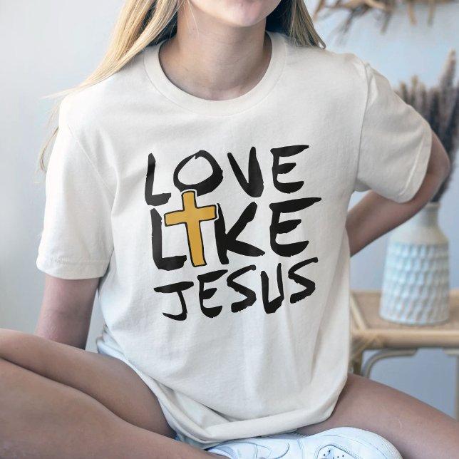 Love Like Jesus Shirt, Western Christian T-Shirt (Creator Uploaded)
