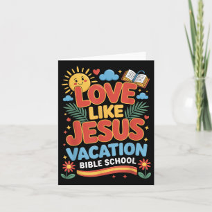 Love Like Jesus Vacation Bible School Vbs 2025 Chr Card
