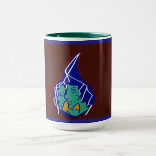 Love Like Lightning in a Teardrop Mug