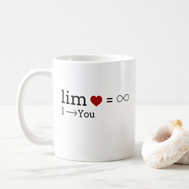Love Limit Coffee Mug (With Donut)