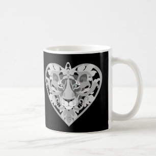 Love Lioness Locket (silver) Coffee Mug