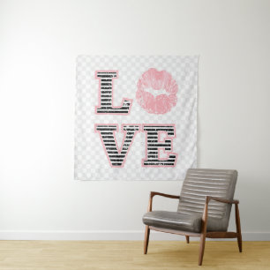 Love Lips Tapestry