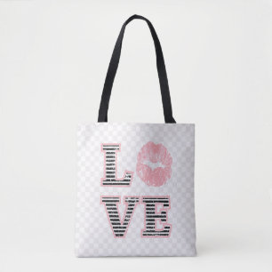 Love Lips Tote Bag