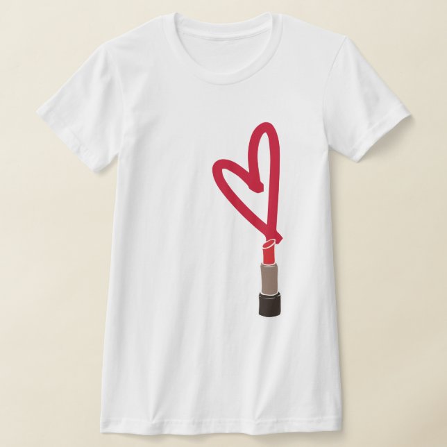 Love Lipstick T-Shirt (Laydown)